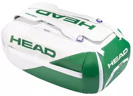 Teniso krepšys Head White Proplayer Duffle Bag -  white/green