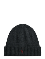 Polo Ralph Lauren - Signature Pony Wool Beanie - Kepurė - Pilka