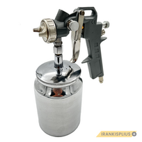 ⬡ Pneumatinis dažymo pistoletas HP Ø1,5 mm, apatinis bakelis 600 ml (162C)