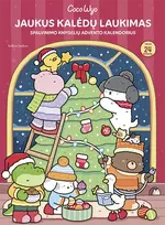 Jaukus Kalėdų laukimas: spalvinimo knygelių advento kalendorius - Coco Wyo