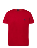 Polo Ralph Lauren - Classic Fit Cotton Jersey Crewneck Tee - Marškinėliai trumpomis rankovėmis - Raudona