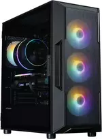 Zalman I3 NEO V2 ATX vidurinis korpusas, 4 x 120 mm RGB ventiliatoriai, juodas
