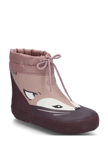 Viking - Alv Barefoot Paw Print Warm - Guminiai batai - Violetinė