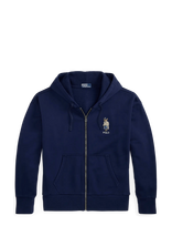 Polo Ralph Lauren - Vintage Fit Polo Bear Full-Zip Hoodie - Megztinis - Tamsiai mėlyna