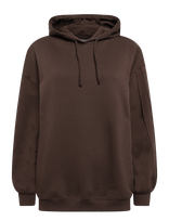 Topshop - Tsbera L/S Oversized Detail Hoodie Jrs - Džemperis - Ruda
