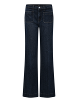 7 For All Mankind - Modern Dojo Radar With Patch Pockets - Platėjančios kelnės - Tamsiai mėlyna
