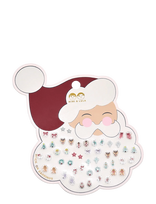 Mimi & Lula - Stick-On Earrings 25 Pairs - Santa - Papuošalai ir aksesuarai - Marga / raštuota