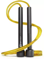 Hop Sport Plastikinė šokdynė namų ir funkcinėms treniruotėms, 275 cm, geltona