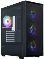 Zalman S6 ATX vidurinis kompiuterio korpusas, juodas