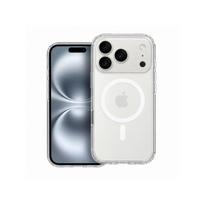 Viedtālruņa aizmugurējais vāciņš Apple iPhone 16 Pro 2.0MM Thick Clear Mag Transparent
