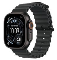Išmanusis laikrodis Apple Watch Ultra 3 GPS + Cellular 49mm Black Titanium / Ocean Band Black (MF0J4QP-A) | MF0J4QP-A | 195950610000
