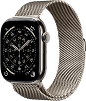 Išmanusis laikrodis Apple Watch 11 GPS + Cellular 46mm Natural Titanium Milanese Loop S/M Grey (MFCY4MP/A) | MFCY4MP/A | 195950629729