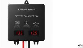 Qoltec Voltage balancer for 24V batteries 2x12V 5A LED | 5901878510781 | 5901878510781