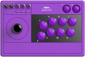 8BitDo Arcade Stick 2.4G PC & NS Purple (RET00940) | RET00940 | 6922621509028