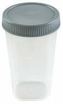 Dėžutė maistui Curver Beaker 080641520Y, 0.4 l, 8 cm x 8 cm, skaidri sp./pilka sp.