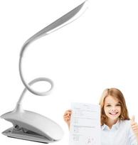 Led stalinė lempa su Usb ir klipsu, lanksti, 14 Led