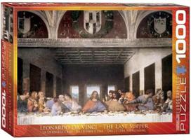 Dėlionė 1000 detalių "paskutinė vakarienė" - Leonardo da Vinci