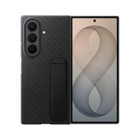 Samsung Carbon Standing Case EF-XF971SBE Samsung Galaxy Z Fold 8 Ultra su stovu + 2 antireflekcsinės plėvelės - juoda