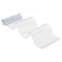 PVC juostinė užuolaida, 2x0,9x0,2 cm, skaidri, vandeniui atspari plastikinė durų juosta