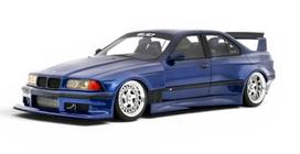 Diecast Modelis Otto Ot1174 Bmw E36 Lto Sedan Turbo Khyzyl Saleem Avus Blue 2023 1/18