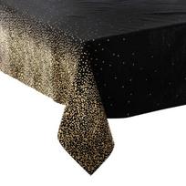 Juoda staltiesė Gold Leopard 140x240cm