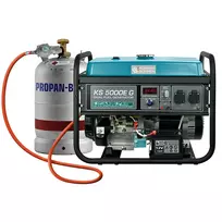 Generatorius benzinas/dujos 4000W KS 5000E G, KONNER & SOHNEN