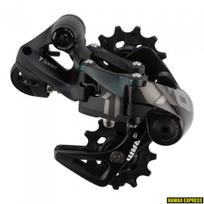 Galinis pavarų perjungėjas SRAM X01 DH 7g trumpas narvelis juoda