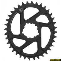 Priekinė žvaigždė SRAM Eagle X-SYNC 2 ovali 36T Direct Mount 6 mm ofsetas juoda