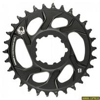 Priekinė žvaigždė SRAM Eagle X-SYNC 2 30T Direct Mount 6 mm ofsetas juoda