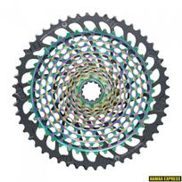 Kasetė SRAM XG-1299 Eagle 10-52T 12g vaivorykštinė