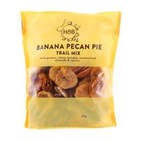 H&B bananų ir pekano riešutų mišinys, 210 g