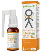 Apelsinų purškalas FARINGOSPRAY, 20 ml