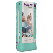 BAMBO Nature XXL-6 sauskelnės-kelnaitės (16+ kg) – 40 vnt.