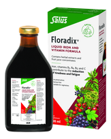 FLORADIX Geležies formulė skystu pavidalu, 500 ml