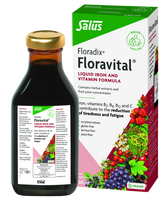 FLORAVITAL Geležies skystis, 250 ml – maisto papildas