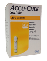 Accu-Chek Softclix – 200 vienkartinių lancetų