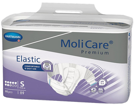 MOLICARE Premium Elastic sauskelnės-kelnaitės šlapimo nelaikymui, 26 vnt.