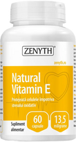 ZENYTH vitaminas E, 60 kapsulių