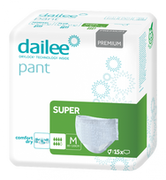 DAILEE Pant Premium Super M sauskelnės-kelnaitės, 15 vnt.