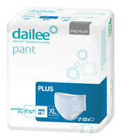 DAILEE Premium Plus XL Pant sauskelnės-kelnaitės, 15 vnt.