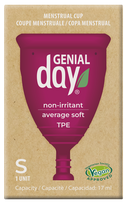 GENIAL DAY menstruacinė taurelė iš TPE, 1 vnt.