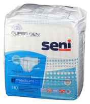 SENI Super Medium - 10 vnt. suaugusiųjų sauskelnės