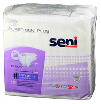 SENI Super Plus Extra Large – suaugusiųjų sauskelnės, 10 vnt.