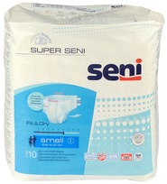 SENI Super Seni Small — 10 vnt. sauskelnių pakuotė