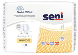 SENI San Normal urologiniai įklotai, 30 vnt. – esant šlapimo nelaikymui