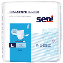 SENI Active Classic Large (100–135 cm) – 30 vnt. sauskelnės-kelnaitės esant šlapimo nelaikymui