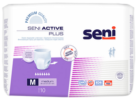 SENI Active Plus kelnaitės 10 vnt.