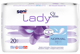 Seni Lady Slim Normal 20 vnt. moteriški urologiniai įklotai