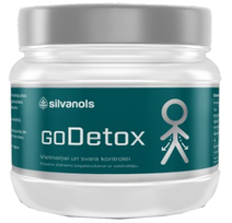 SILVANOLS GoDetox 400 g skaidulų milteliai