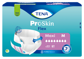 TENA Flex Maxi M elastinės kelnaitės suaugusiems, 22 vnt.